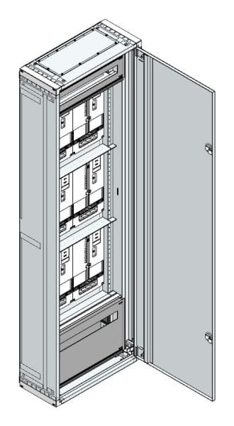 MEHLER - AP Zählerverteiler+RW Tirol für TN-Netz, außen B575xH1840xT250mm