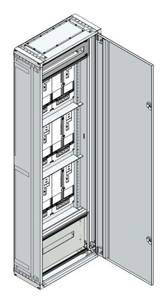 MEHLER - AP Zählerverteiler+RW Vorarlberg für TN-Netz, außen B575xH1840xT250mm