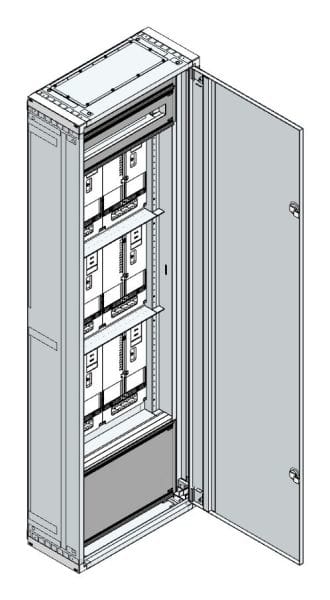 MEHLER - AP Zählerverteiler+RW Wiener Netze für TN-Netz, außen B575xH1840xT250mm