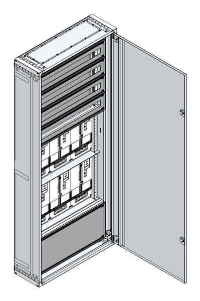 MEHLER - AP Zählerverteiler+RW NÖ Netz für TN-Netz, außen B775xH1840xT250mm
