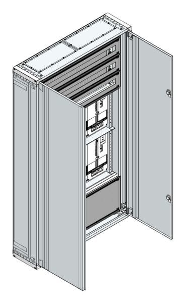 MEHLER - AP Zählerverteiler+RW NÖ Netz für TN-Netz, außen B985xH1690xT250mm