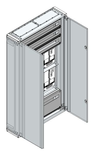 MEHLER - AP Zählerverteiler+RW OÖ, Salzburg für TN-Netz, außen B985xH1690xT250mm