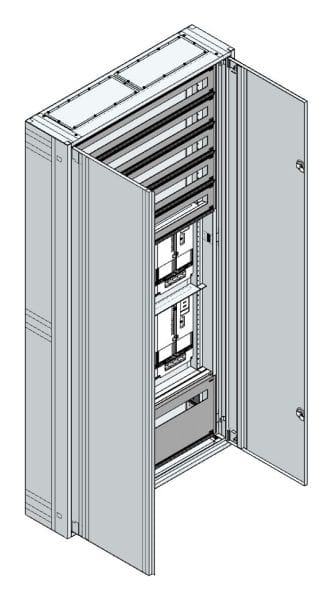 MEHLER - AP Zählerverteiler+RW Kärnten für TN-Netz, außen B985xH2015xT250mm