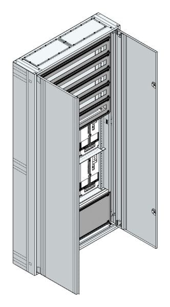 MEHLER - AP Zählerverteiler+RW NÖ Netz für TN-Netz, außen B985xH2015xT250mm