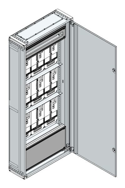 MEHLER - AP Zählerverteiler+RW Wiener Netze für TN-Netz, außen B775xH1840xT250mm