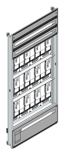 MEHLER - Zählerverteilereinsatz,12ZP, OÖ,Salzburg TN-Netz, Einsatzmaß B915xH1950mm