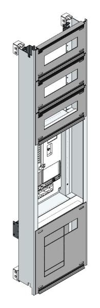 MEHLER - Zählerverteilereinsatz,1ZP, OÖ,Salzburg TN-Netz, Einsatzmaß B290xH1150mm