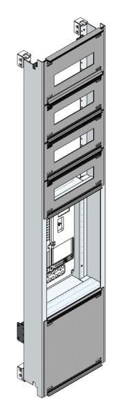 MEHLER - Zählerverteilereinsatz,1ZP, NÖ TN-Netz, Einsatzmaß B290xH1325mm