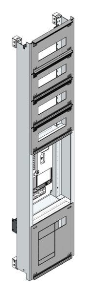 MEHLER - Zählerverteilereinsatz,1ZP, OÖ,Salzburg TN-Netz, Einsatzmaß B290xH1325mm