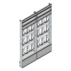 MEHLER - Zählerverteilereinsatz,18ZP, Wien TN-Netz, Einsatzmaß B1410xH1950mm