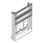 MEHLER - Zählerverteilereinsatz,2ZP, Wien TN-Netz, Einsatzmaß B505xH700mm