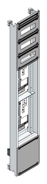 MEHLER - Zählerverteilereinsatz,2ZP, Wien TN-Netz, Einsatzmaß B290xH1625mm