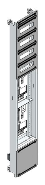 MEHLER - Zählerverteilereinsatz,2ZP, Wien TN-Netz, Einsatzmaß B290xH1775mm