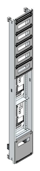 MEHLER - Zählerverteilereinsatz,2ZP, Tirol TN-Netz, Einsatzmaß B290xH1950mm