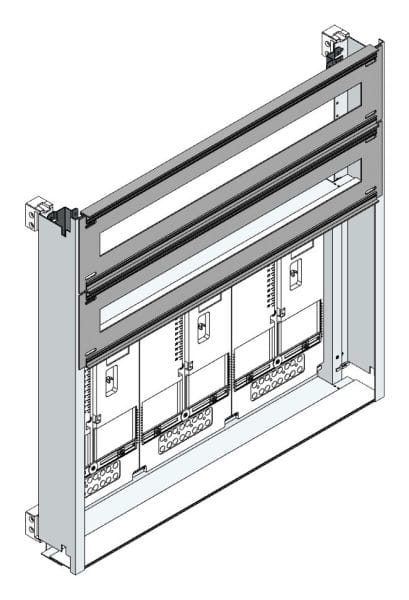 MEHLER - Zählerverteilereinsatz,3ZP, Wien TN-Netz, Einsatzmaß B705xH700mm