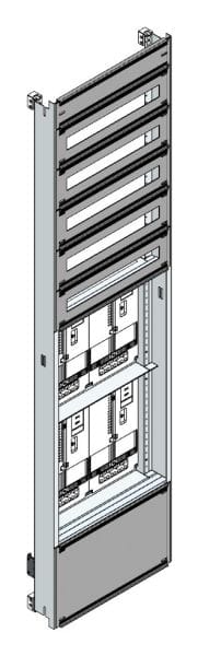 MEHLER - Zählerverteilereinsatz,4ZP, NÖ TN-Netz, Einsatzmaß B505xH1950mm