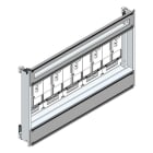 MEHLER - Zählerverteilereinsatz,5ZP, NÖ TN-Netz, Einsatzmaß B1125xH700mm