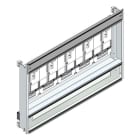 MEHLER - Zählerverteilereinsatz,5ZP, Vorarlberg TN-Netz, Einsatzmaß B1125xH700mm