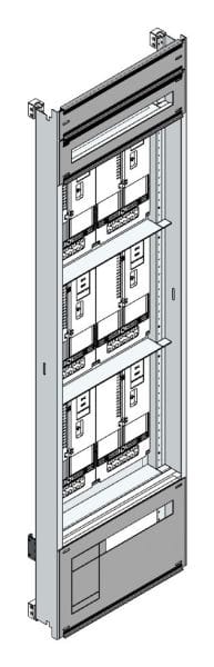 MEHLER - Zählerverteilereinsatz,6ZP, OÖ,Salzburg TN-Netz, Einsatzmaß B505xH1775mm