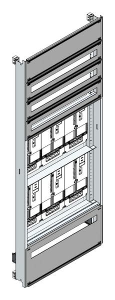 MEHLER - Zählerverteilereinsatz,6ZP, Kärnten TN-Netz, Einsatzmaß B705xH1775mm