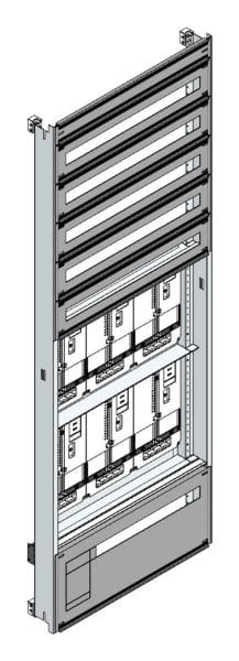 MEHLER - Zählerverteilereinsatz,6ZP, OÖ,Salzburg TN-Netz, Einsatzmaß B705xH1950mm