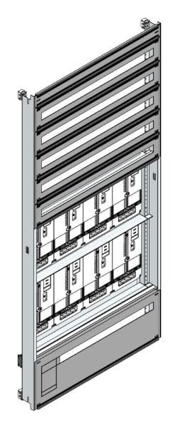 MEHLER - Zählerverteilereinsatz,8ZP, OÖ,Salzburg TN-Netz, Einsatzmaß B915xH1950mm