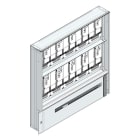 MEHLER - AP-Freiluft-Wochenendhauszähler Fe / OS 2ZP,2EBS,IP54,außen B595xH1085xT270