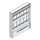 MEHLER - Maskenzählerverteiler+RW Steiermark für TN-Netz, außen B1125xH1325xT175mm