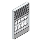 MEHLER - Maskenzählerverteiler+RW NÖ Netz für TN-Netz, außen B1125xH1775xT175mm