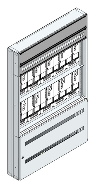 MEHLER - Maskenzählerverteiler+RW Steiermark für TN-Netz, außen B1125xH1775xT175mm