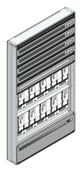 MEHLER - Maskenzählerverteiler+RW Tirol für TN-Netz, außen B1125xH1950xT175mm