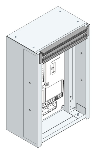MEHLER - Maskenzählerverteiler+RW Wiener Netze für TN-Netz, außen B290xH450xT175mm