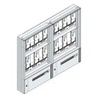 MEHLER - Maskenzählerverteiler+RW Steiermark für TN-Netz, außen B1410xH1150xT175mm