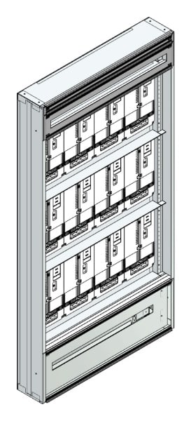 MEHLER - Maskenzählerverteiler+RW Vorarlberg für TN-Netz, außen B915xH1775xT175mm
