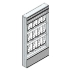 MEHLER - Maskenzählerverteiler+RW Wiener Netze für TN-Netz, außen B915xH1775xT175mm