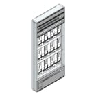 MEHLER - Maskenzählerverteiler+RW OÖ, Salzburg für TN-Netz, außen B915xH1950xT175mm