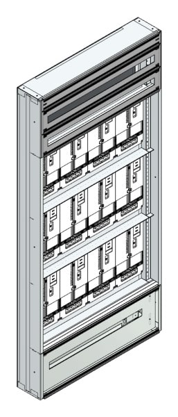 MEHLER - Maskenzählerverteiler+RW Vorarlberg für TN-Netz, außen B915xH1950xT175mm