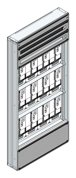 MEHLER - Maskenzählerverteiler+RW Wiener Netze für TN-Netz, außen B915xH1950xT175mm