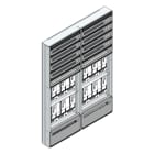 MEHLER - Maskenzählerverteiler+RW Kärnten für TN-Netz, außen B1410xH1950xT175mm