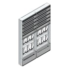 MEHLER - Maskenzählerverteiler+RW Tirol für TN-Netz, außen B1410xH1950xT175mm