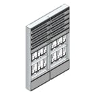 MEHLER - Maskenzählerverteiler+RW Wiener Netze für TN-Netz, außen B1410xH1950xT175mm