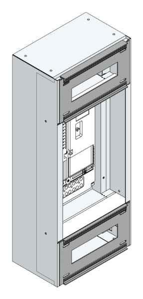MEHLER - Maskenzählerverteiler+RW OÖ, Salzburg für TN-Netz, außen B290xH700xT175mm