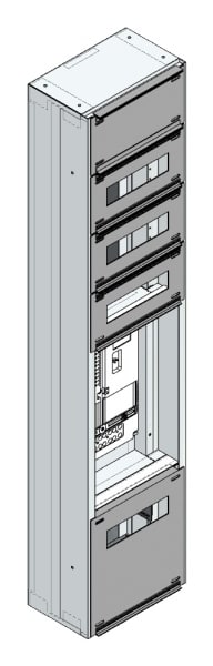 MEHLER - Maskenzählerverteiler+RW Kärnten für TN-Netz, außen B290xH1325xT175mm