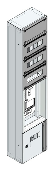 MEHLER - Maskenzählerverteiler+RW Steiermark für TN-Netz, außen B290xH1325xT175mm
