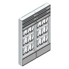 MEHLER - Maskenzählerverteiler+RW NÖ Netz für TN-Netz, außen B1410xH1950xT175mm