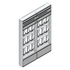 MEHLER - Maskenzählerverteiler+RW Wiener Netze für TN-Netz, außen B1410xH1950xT175mm