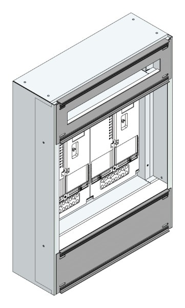MEHLER - Maskenzählerverteiler+RW NÖ Netz für TN-Netz, außen B505xH700xT175mm
