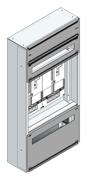 MEHLER - Maskenzählerverteiler+RW Tirol für TN-Netz, außen B505xH1000xT175mm
