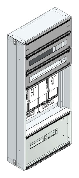 MEHLER - Maskenzählerverteiler+RW Vorarlberg für TN-Netz, außen B505xH1150xT175mm