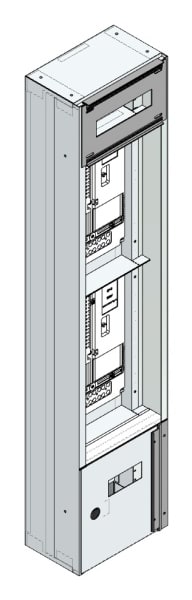 MEHLER - Maskenzählerverteiler+RW Steiermark für TN-Netz, außen B290xH1325xT175mm